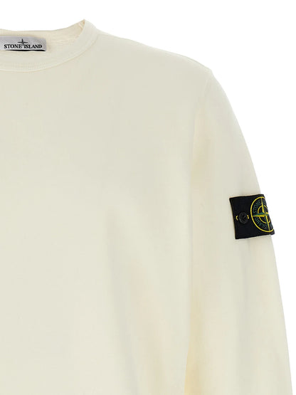 Stone Island Logo Patch Crewneck Sweatshirt
