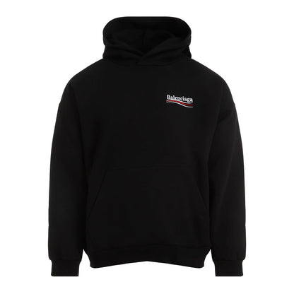 Balenciaga Logo Printed Hoodie