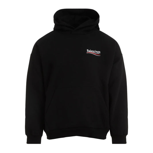 Balenciaga Logo Printed Hoodie