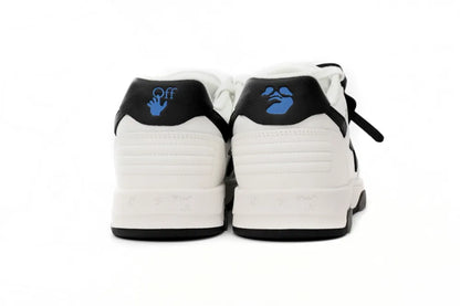 OFF-WHITE Out Of Office OOO 30 MM Low Tops Black White