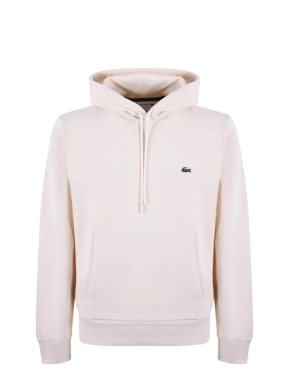 Lacoste Logo Embroidered Drawstring Hoodie