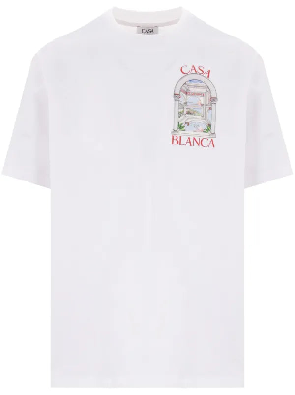 Casablanca back logo tee