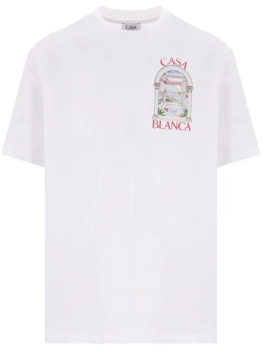 Casablanca back logo tee