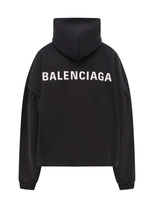 Balenciaga Logo Printed Hoodie