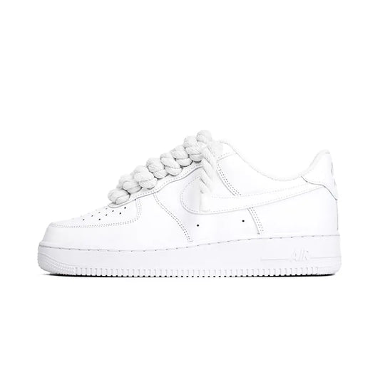 AIR FORCE 1 LOW WHITE ROPE LACES