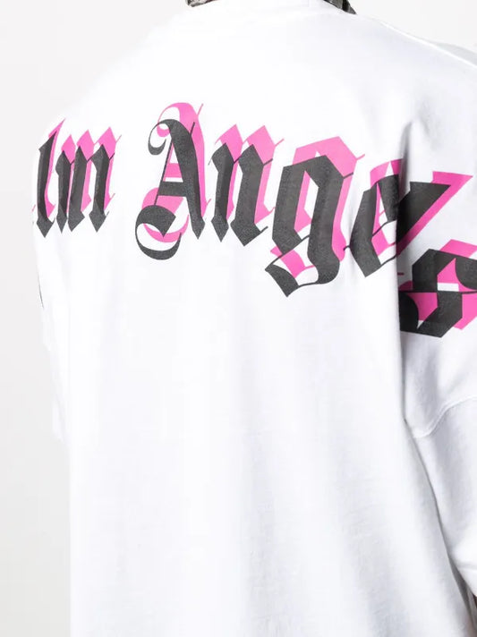 Palm Angels Back logo TEE