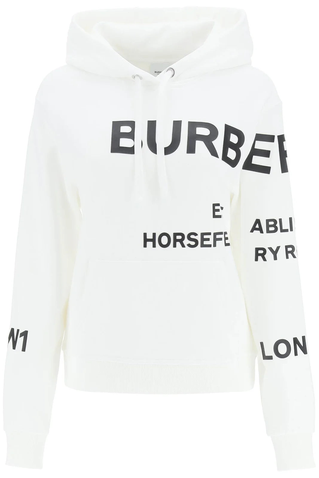 Burberry Logo Printed Hoodie