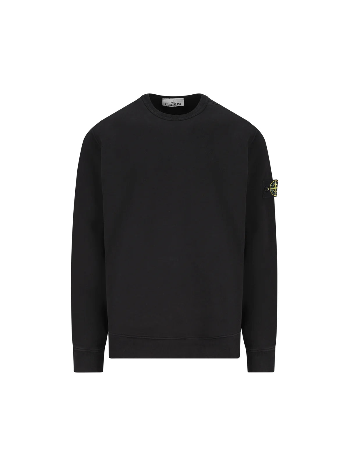 Stone Island Logo Patch Crewneck Sweatshirt
