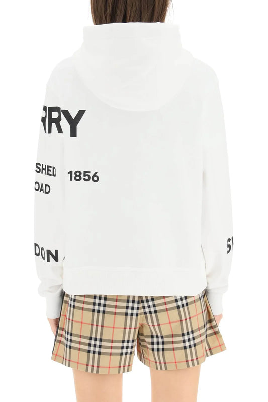 Burberry Logo Printed Hoodie