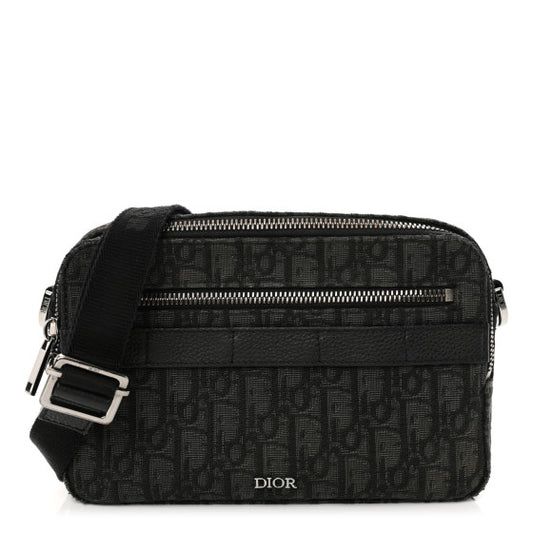 CHRISTIAN DIOR 
HOMME Oblique Safari Messenger