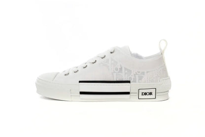 DIOR B23 LOW SILVER