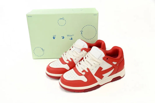 OFF-WHITE Out Of Office Red And White