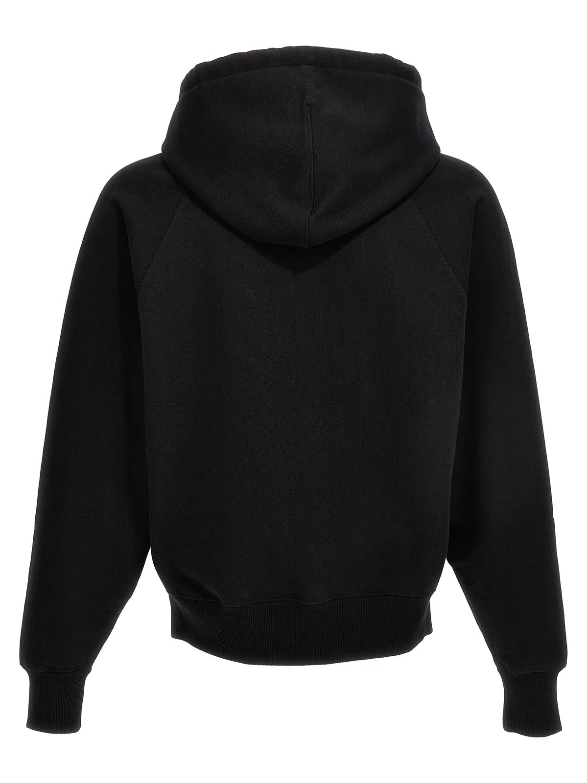 AMI Paris Logo Detailed Drawstring Hoodie