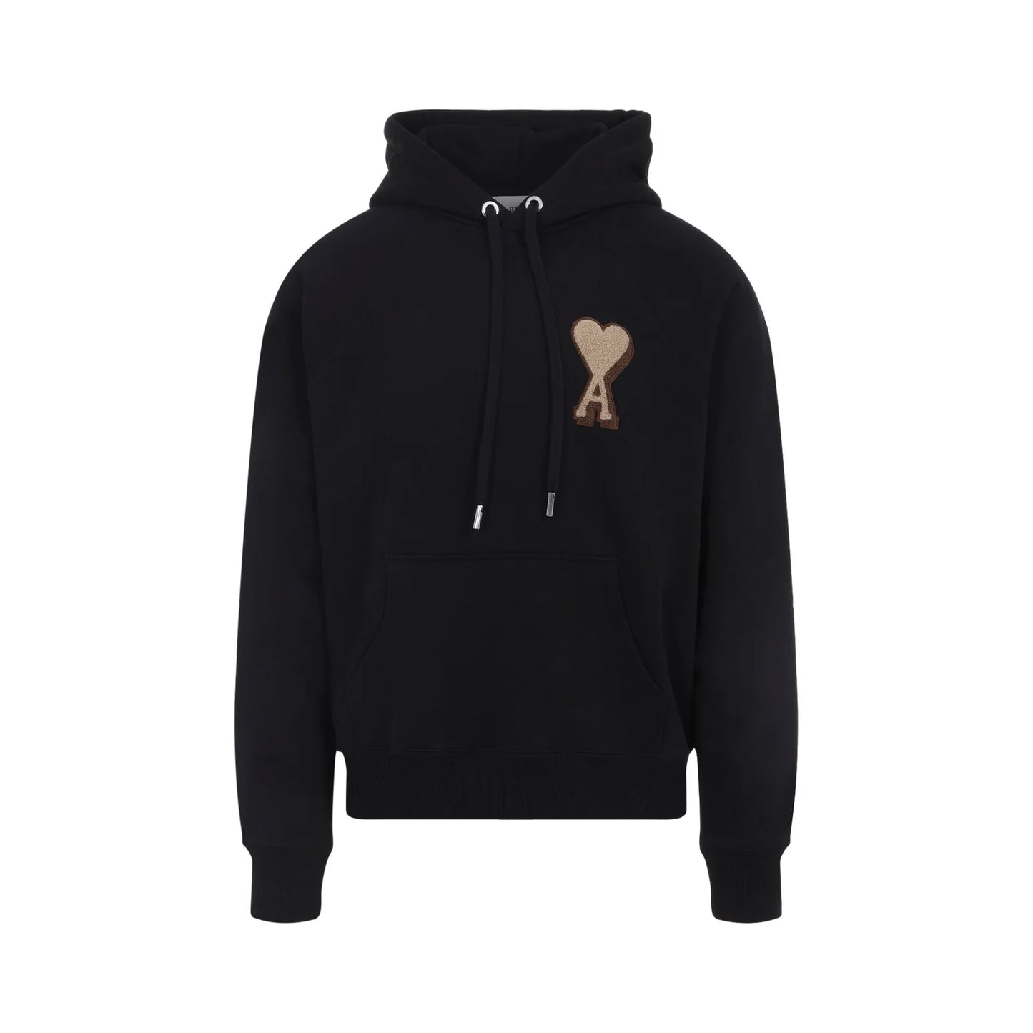 AMI Paris Logo Patch Hoodie