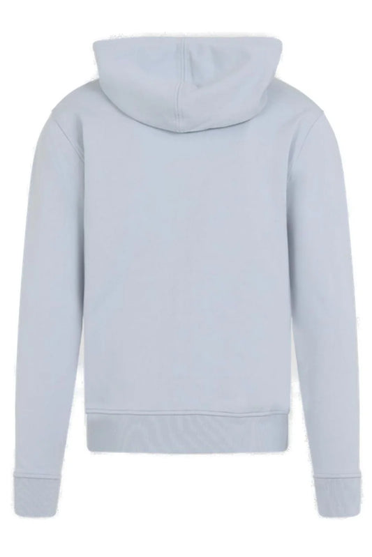 AMI Paris Logo Detailed Drawstring Hoodie