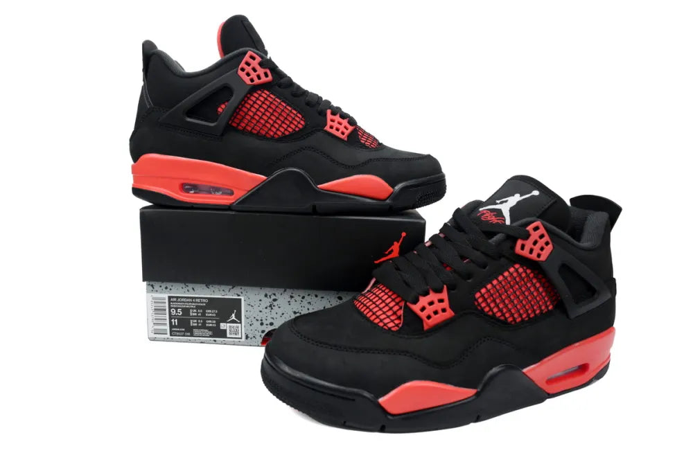 JORDAN 4 RED THUNDER