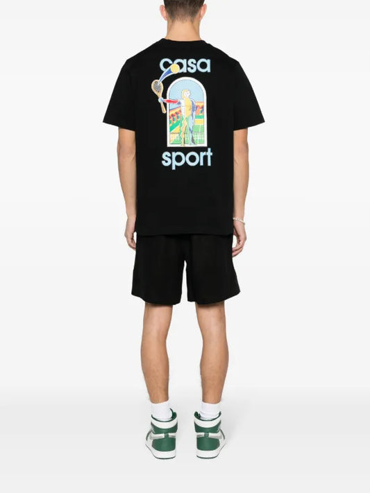 Casablanca back logo tee
