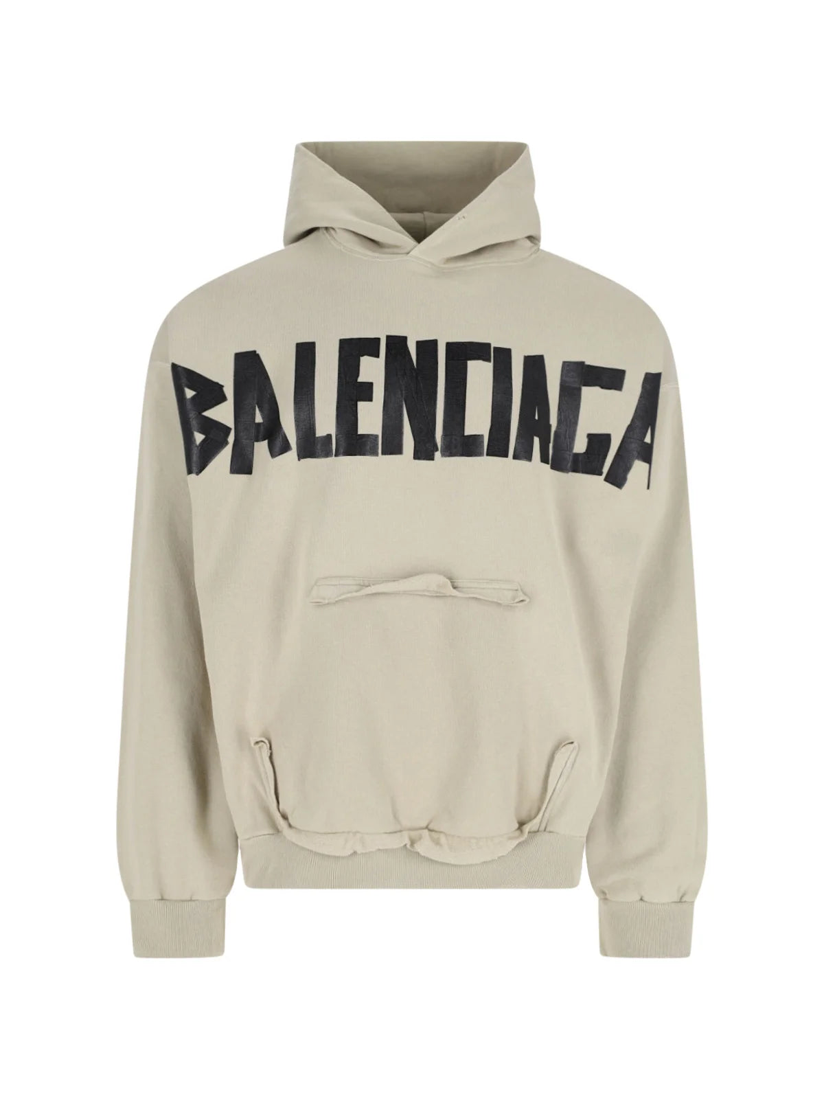 Balenciaga Logo Printed Hoodie